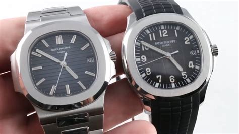 Patek Philippe Nautilus vs. Patek Philippe Aquanaut (5711/1A .